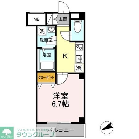 SUN RESIDENCEの物件間取画像
